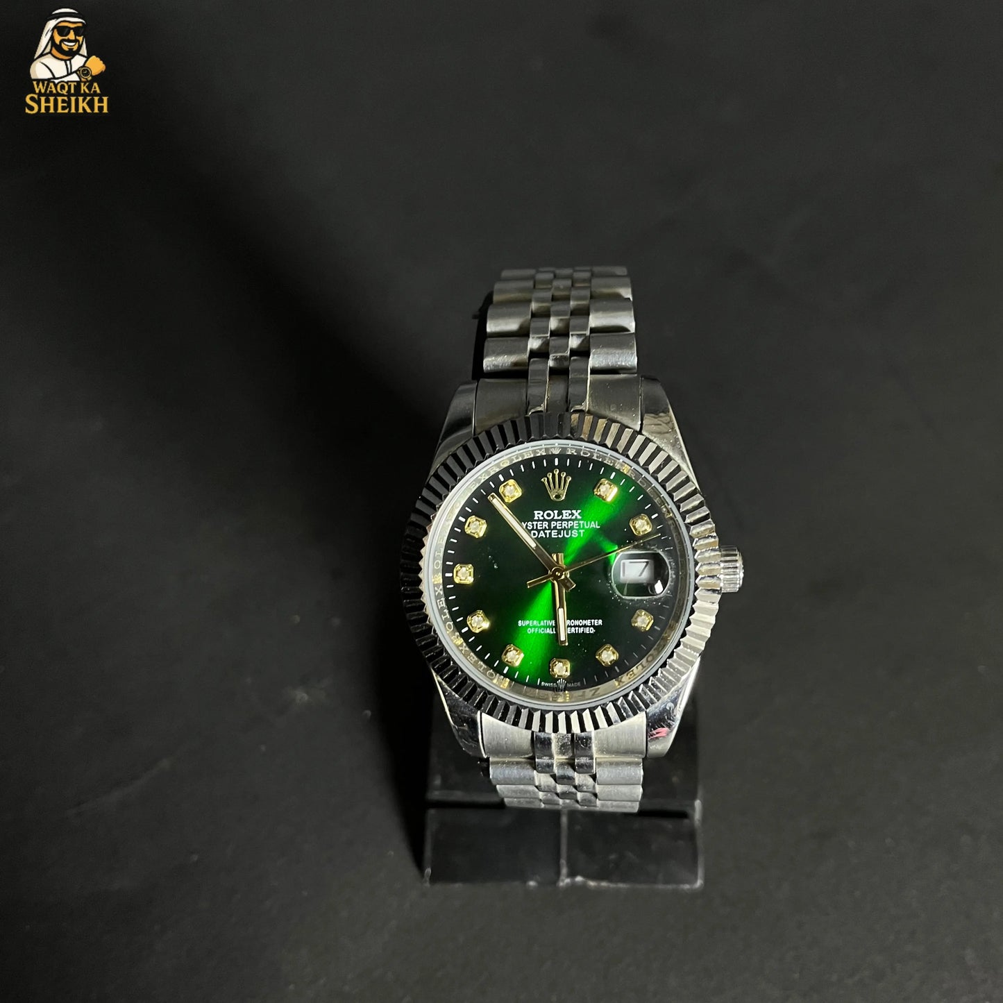 Rolexx Prepetual Green Auto