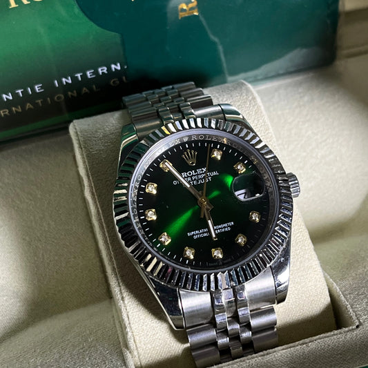 Rolexx Prepetual Green Auto