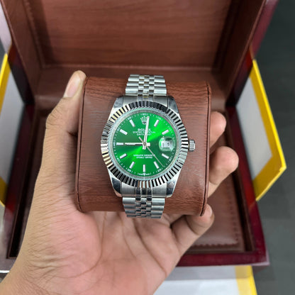 Datejust | 36mm | Oyster-steel | Green