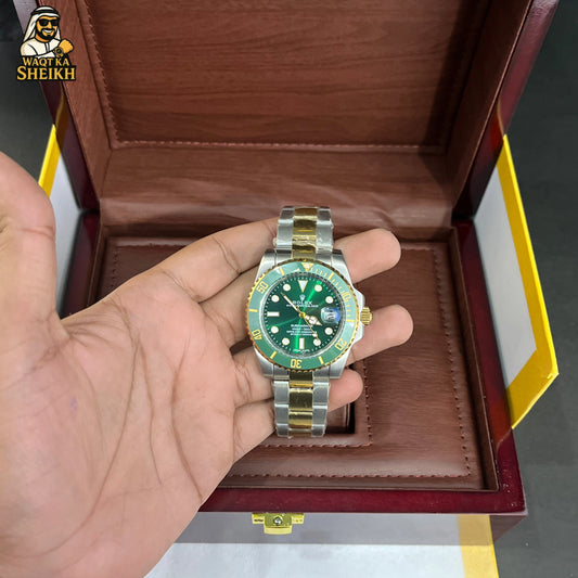 Submariner Date | 41mm | Oyster | Green