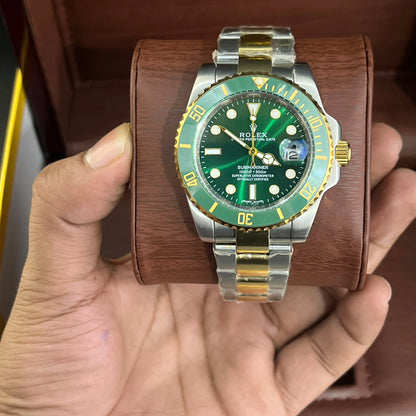 Submariner Date | 41mm | Oyster | Green