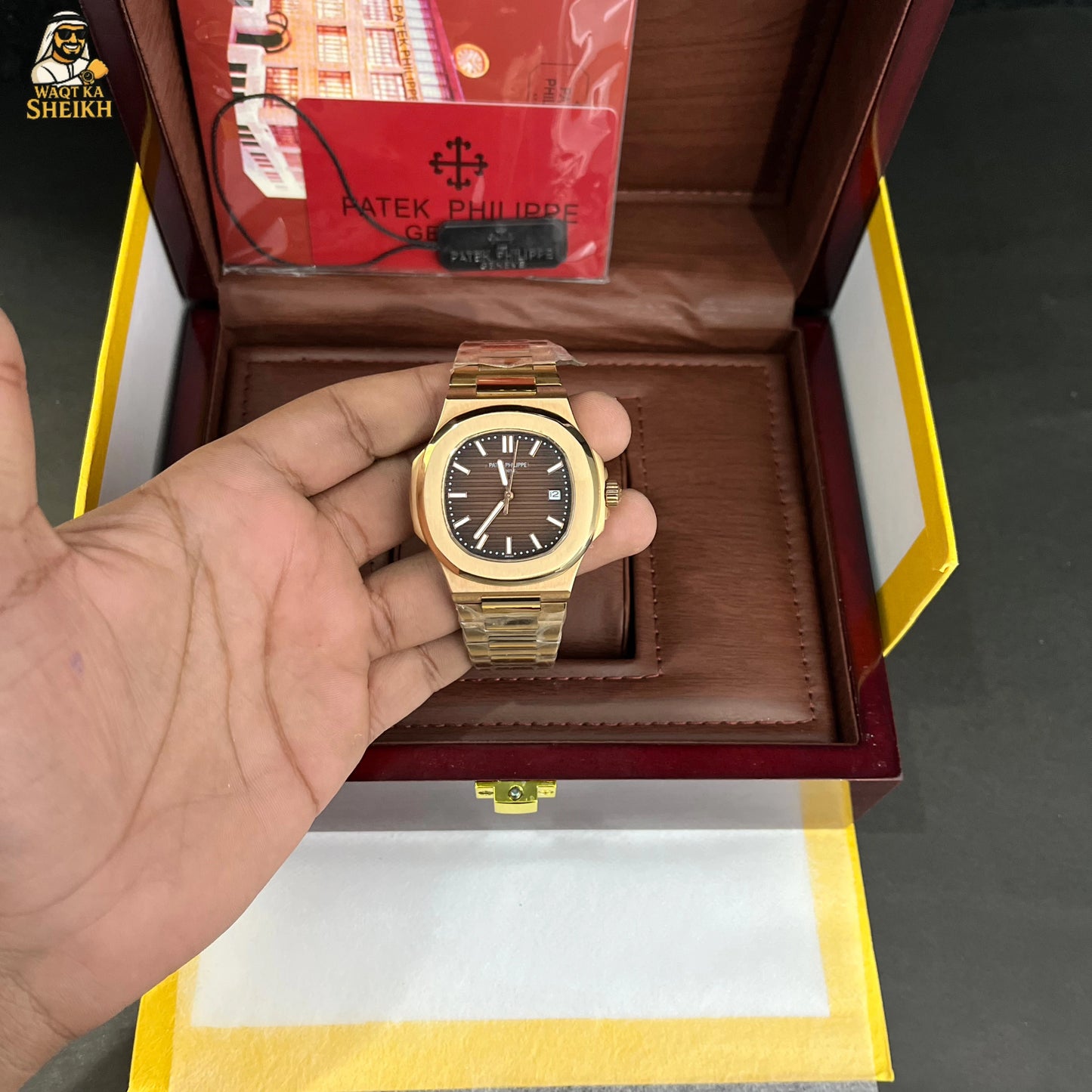 Nautilus 5711R | Brown Dial | Rose Gold| 40.0 mm| Self Winding