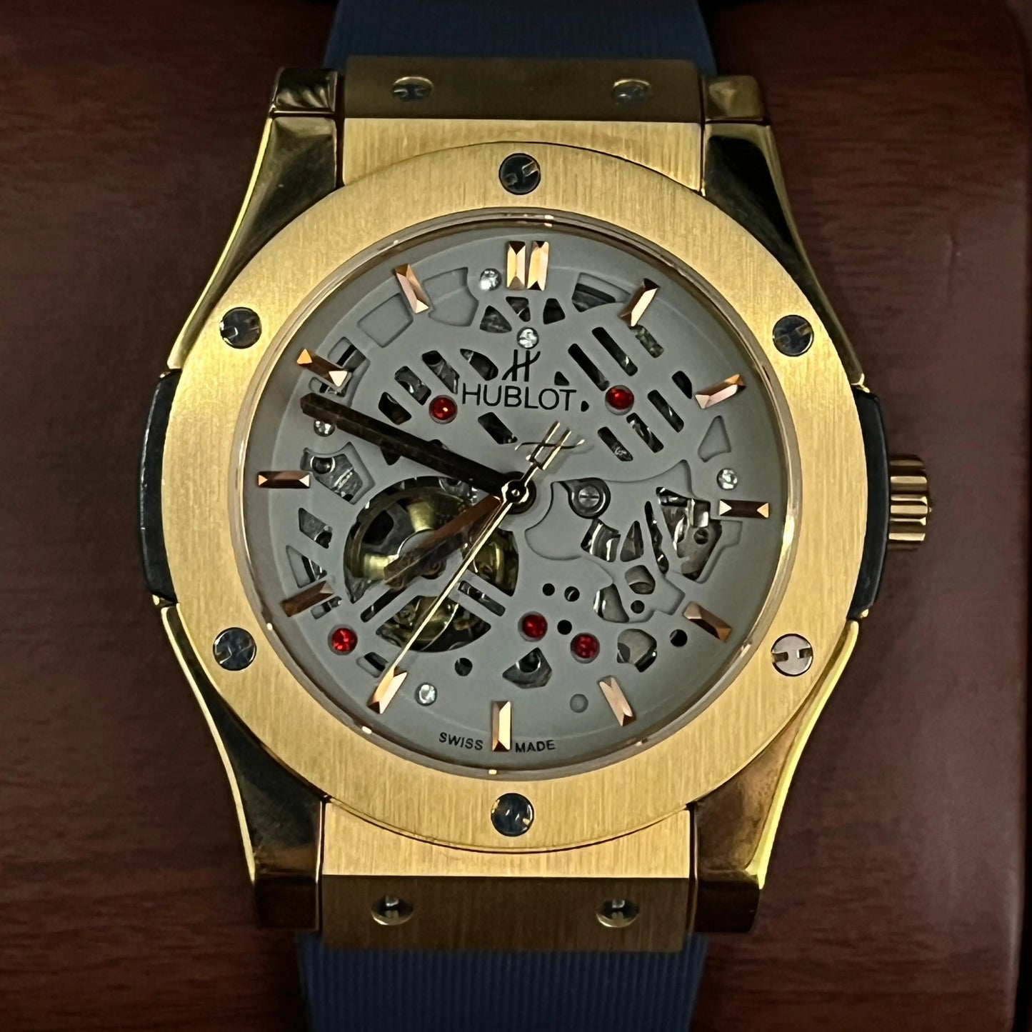 Chronograph | Strap | Blue | 42mm