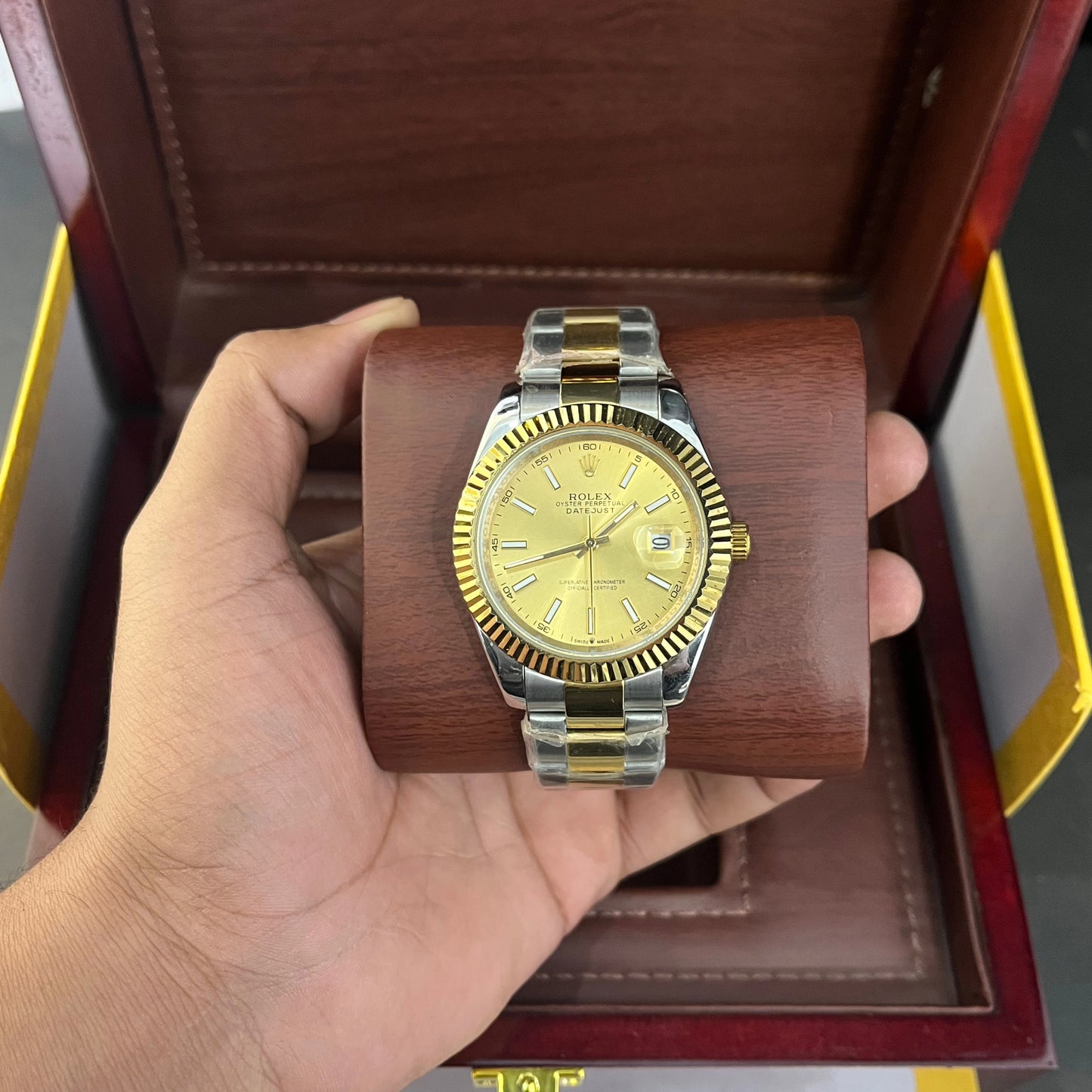 Datejust | Twotune | 42mm | Oyster-steel