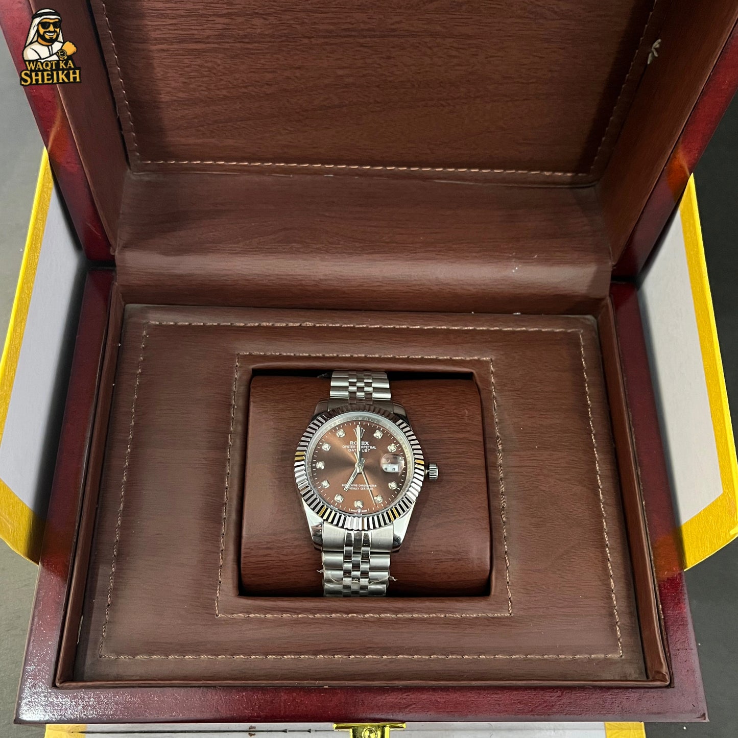 Datejust |31mm | Brown | Oyster-steel