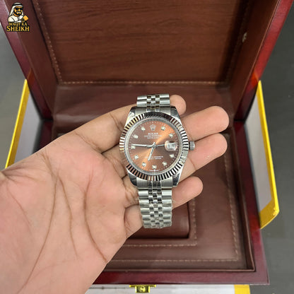 Datejust |31mm | Brown | Oyster-steel